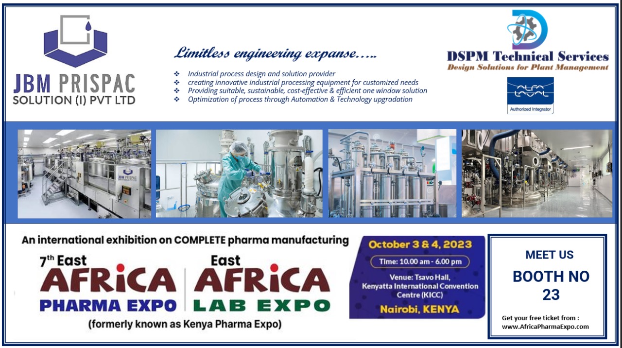 An International Exhibition on Complete Pharma Manufacturing