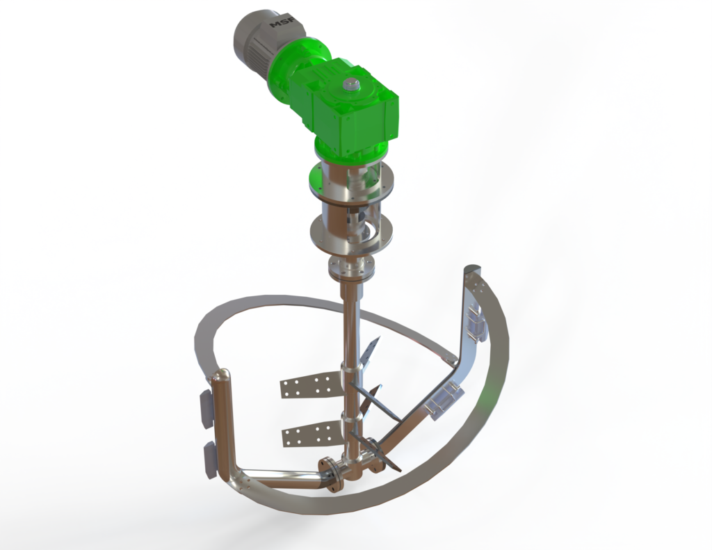 Anchor agitator